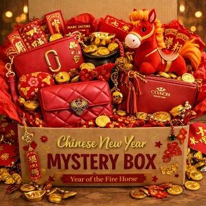 Chinese New Year Mystery Box with Red Accessories